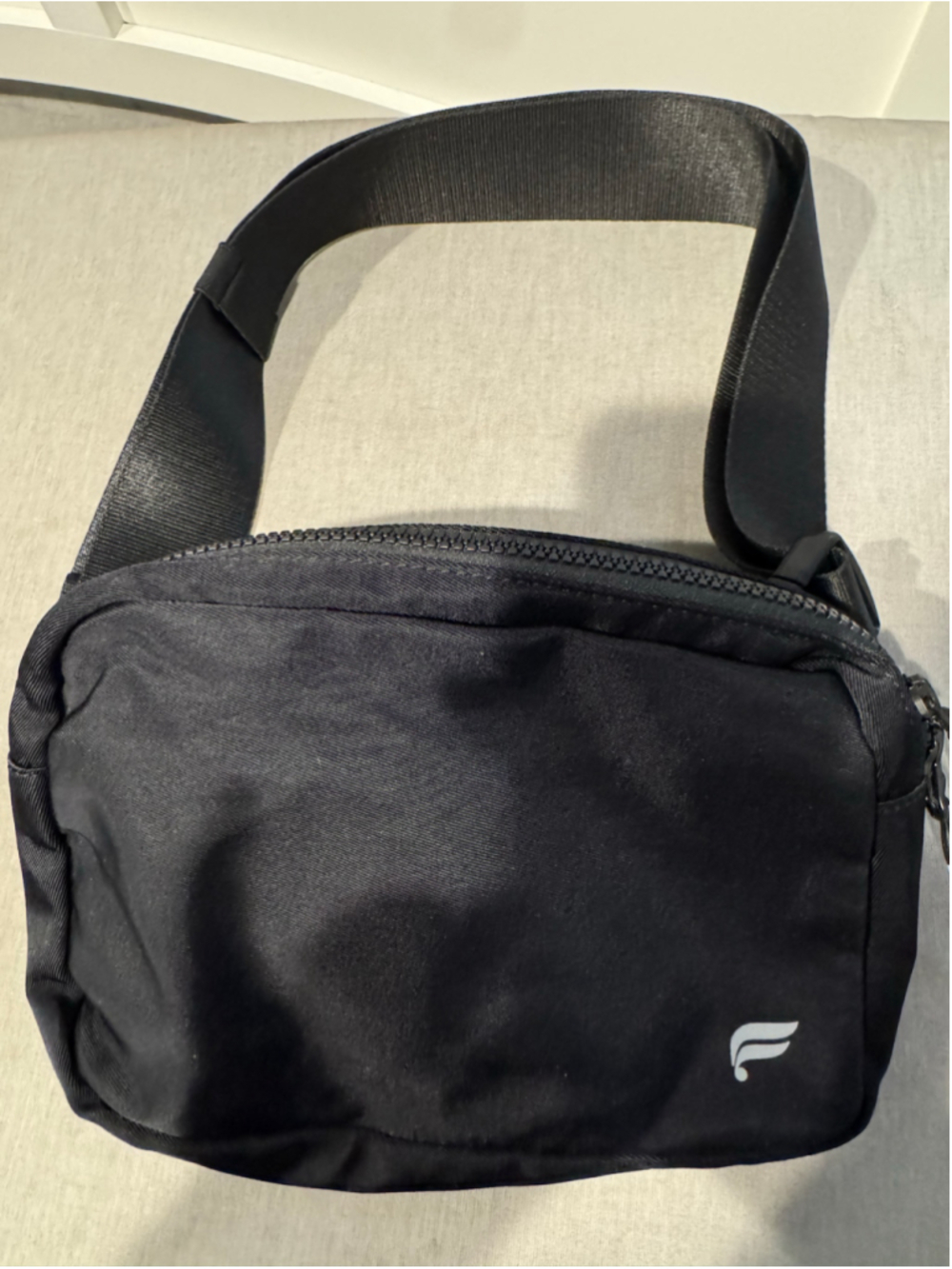 Women's Fabletics Nylon Black Fanny Pack Black